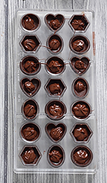 Polycarbonat Form für Schokolade - Klassische Formen